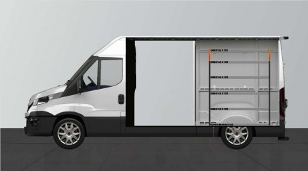 Aménagement SHORT42 pour Iveco Daily L2H2