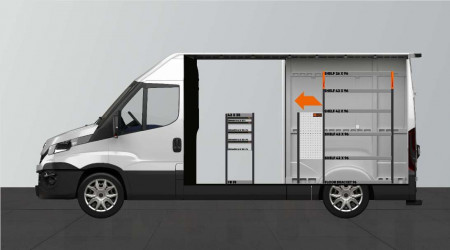 Aménagement LD42 pour Iveco Daily L2