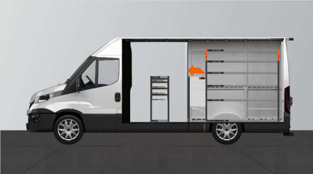 Aménagement LD42 pour Iveco Daily L3H2