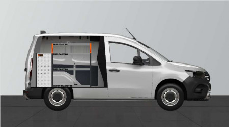 Fahrzeugeinrichtung LB5 für Citan, Kangoo & Townstar L1
