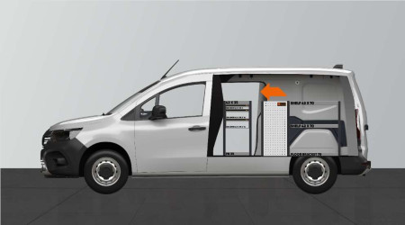 Fahrzeugeinrichtung LD42 für Citan, Kangoo & Townstar L2