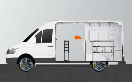 Fahrzeugeinrichtung LD26 für Man TGE & VW Crafter L3