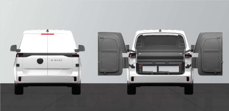 Unterflursystem H:272 mm 3-Schubladen für Volkswagen ID Buzz mit Standard Komfortwand