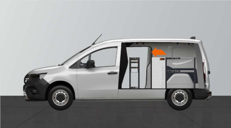 Fahrzeugeinrichtung LD26 für Citan, Kangoo & Townstar L2