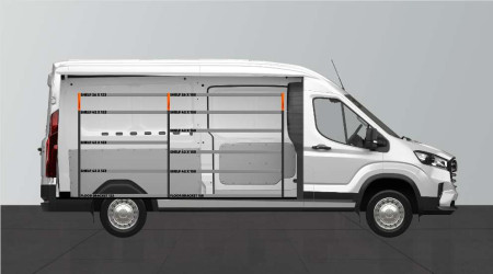 Fahrzeugeinrichtung BASE42 für Maxus e-Deliver 9 L3