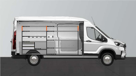Fahrzeugeinrichtung LS3 für Maxus e-Deliver 9 L3