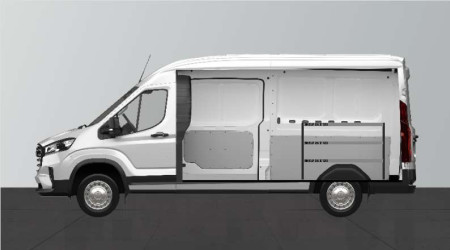 Fahrzeugeinrichtung SHORT26 für Maxus e-Deliver9 L3