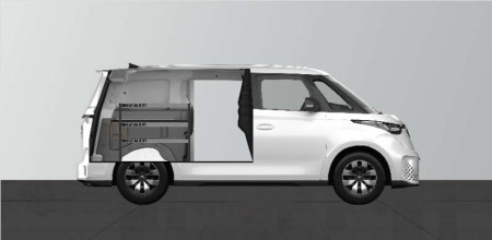 Aménagement SHORT26 pour Volkswagen ID Buzz L1