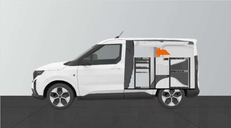 Aménagement LD42 pour Ford Courier L1