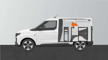 Aménagement LD26 pour Ford Courier L1