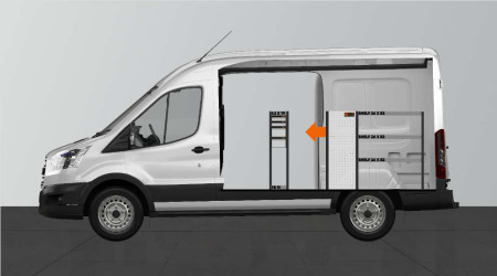 Fahrzeugeinrichtung LD26 für Ford Transit L2H2