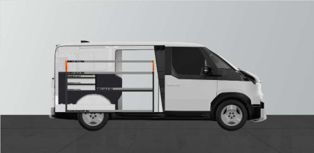 Fahrzeugeinrichtung LS3 für KIA PV5 L2H1