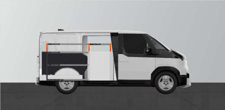 Fahrzeugeinrichtung D-PRO5 für Kia PV5 L2H1 