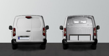 Unterflursystem H:342 mm 3-Schubladen für Berlingo, Combo, Partner & Proace City L2 mit Standardwand