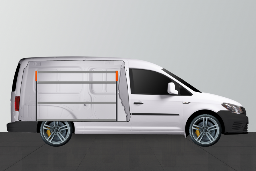 V-ESSENTIEL Aménagement Utilitaire pour VW Caddy Maxi