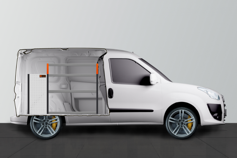 V-LB6 Aménagement Utilitaire pour Fiat Doblo & Opel Combo L1