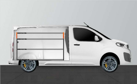 Aménagement BASE42 pour Expert, Jumpy, Vivaro, Scudo & ProAce L2