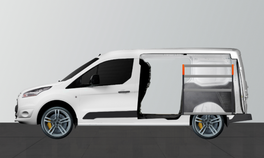 H-Essentiel Aménagement Utilitaire pour Ford Connect L2H1