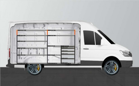 Fahrzeugeinrichtung PRO5 für Man TGE & VW Crafter L3