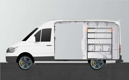 Fahrzeugeinrichtung SHORT42 für Man TGE & VW Crafter L3