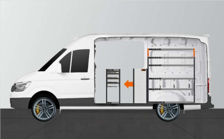 Fahrzeugeinrichtung LD42 für Man TGE & VW Crafter L3