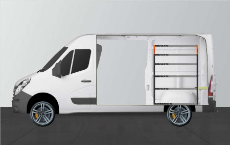 Fahrzeugeinrichtung SHORT42 für Master, Movano & NV400