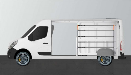 Fahrzeugeinrichtung SHORT42 für Movano, Master & NV400 L3
