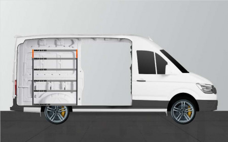 Fahrzeugeinrichtung SHORT42 für Man TGE & VW Crafter L3