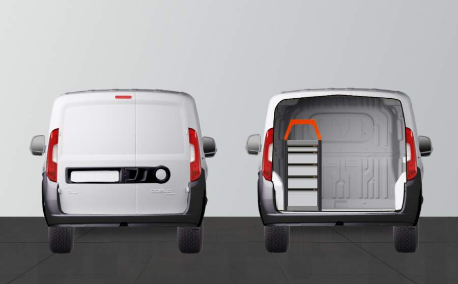 V-LB6 Aménagement Utilitaire pour Fiat Doblo & Opel Combo L2H1
