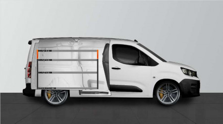 Aménagement BASE42 pour Berlingo, Combo, Proace City & Partner L2
