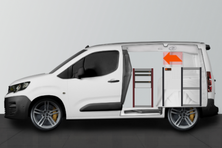 Aménagement LD42 pour BERLINGO, COMBO, PROACE CITY & PARTNER L1