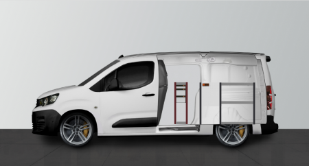 Aménagement LD26 pour BERLINGO, COMBO, PROACE CITY & PARTNER L2