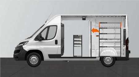 Fahrzeugeinrichtung LD42 für Proace Max, Boxer, Ducato, Jumper & Movano L2
