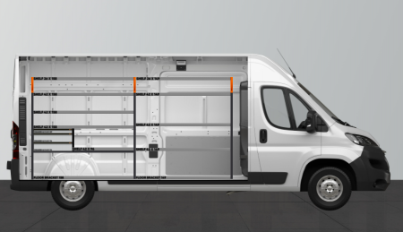 V-LS3 Fahrzeugregal für Proace Max, Boxer, Ducato, Jumper & Movano L3