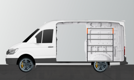 H-BASIC Fahrzeugregal für Mercedes Sprinter Standard