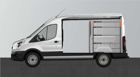 Fahrzeugeinrichtung SHORT42 für Ford Transit L2H2