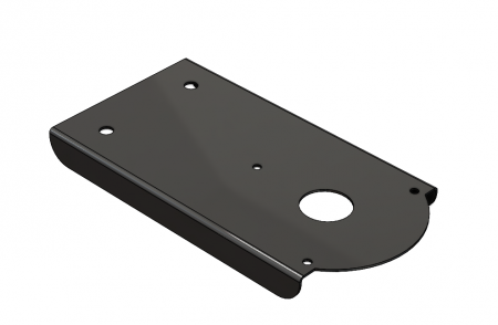 Halterung SlimLine Beacon hinter WS dachträger inkl. Schraubenbeutel 