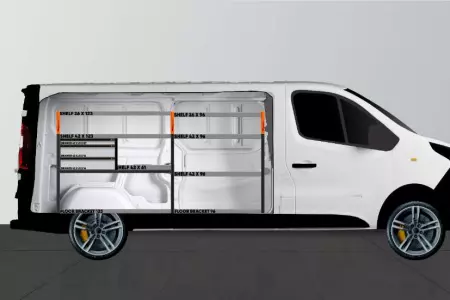 Fahrzeugeinrichtung LS3 für Talento, NV300 & Trafic L2