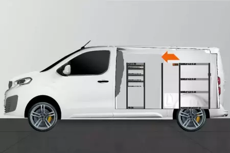 Fahrzeugeinrichtung LD42 für Expert, Jumpy, Vivaro, Scudo & ProAce L2