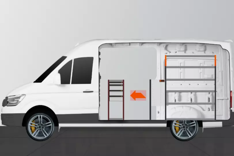 LD42 Fahrzeugeinrichtung Mercedes Sprinter