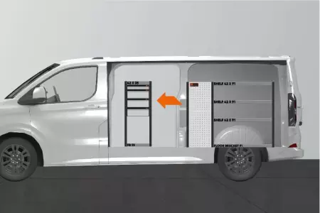  Fahrzeugeinrichtung LD42 für Ford Custom & VW Transporter L2