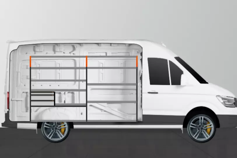 LS3 Fahrzeugeinrichtung Mercedes Sprinter