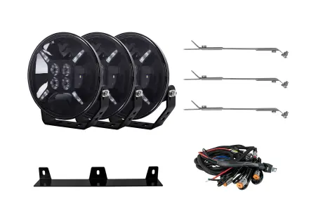3 pièces EXPLOSION D18 COMBO 18.000 lumens