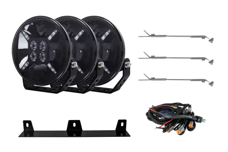 3 kits EXPLOSION D22 COMBO 36 000 lumens
